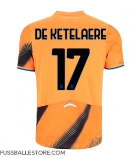 Günstige Atalanta Charles De Ketelaere #17 3rd trikot 2025-26 Kurzarm